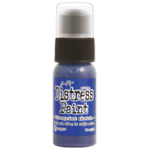 Tim Holtz Ranger Distress paint Blueprint sketch (15TDD43553)